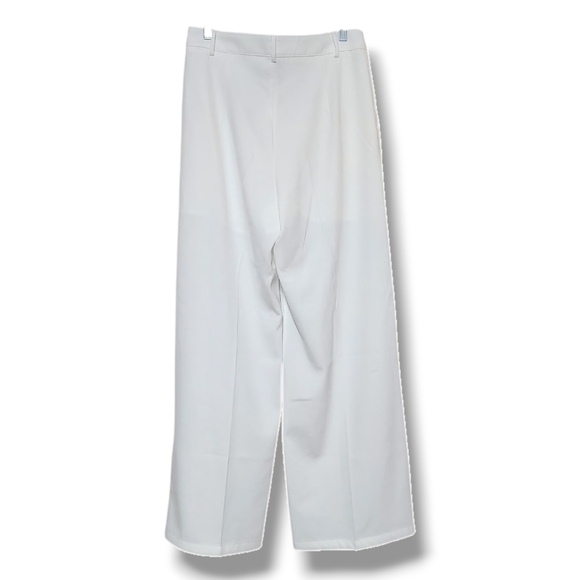 Cider White Wide Leg Women's Pants - Picture 2 of 4